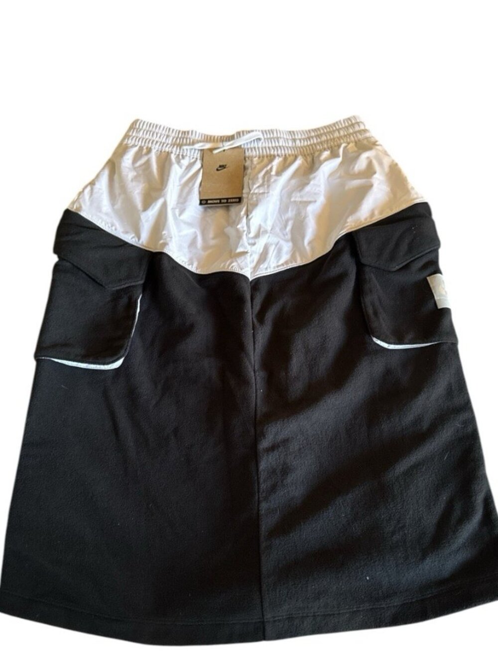 Nike Sportswear Big Girl Fleece Skirt Black Size Large